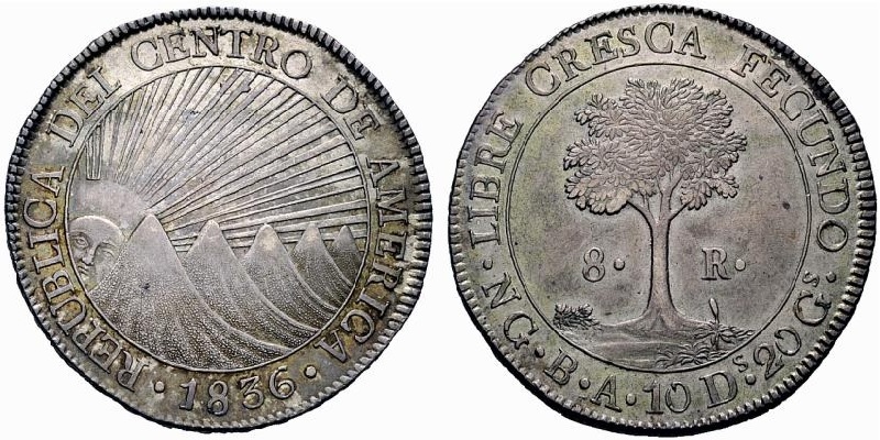 Moneda de la República Federal Centroamericana